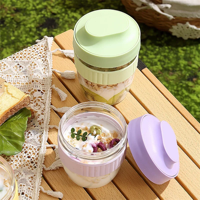 JUSTINLAU 휴대용 아침 식사 과일 오트밀 요구르 - Food Storage Yogurt 리뷰 및 가격