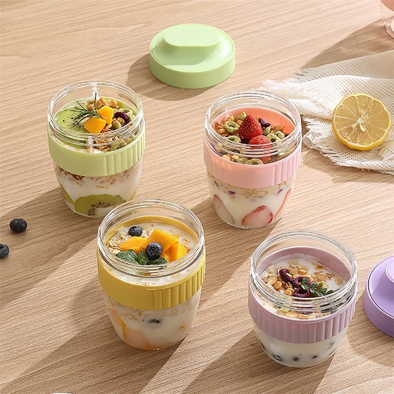 JUSTINLAU 휴대용 아침 식사 과일 오트밀 요구르 - Food Storage Yogurt 리뷰 및 가격