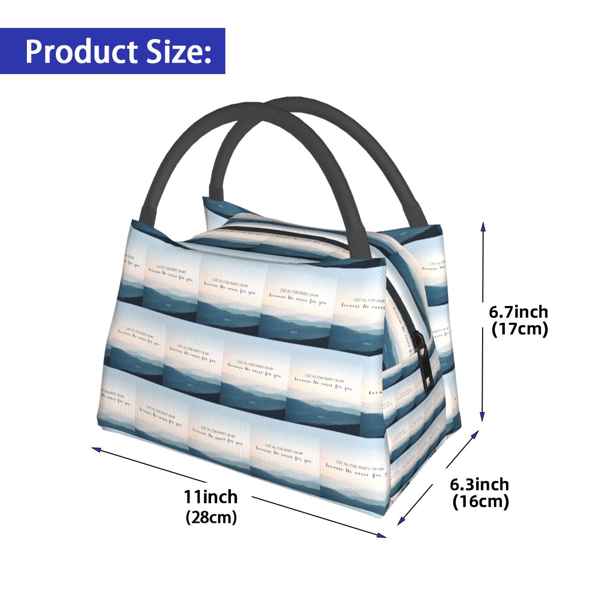 기독교 성경 구절 인용문 - Anxi 단열 도시락 가방 - Food Storage Quotes 리뷰 및 가격