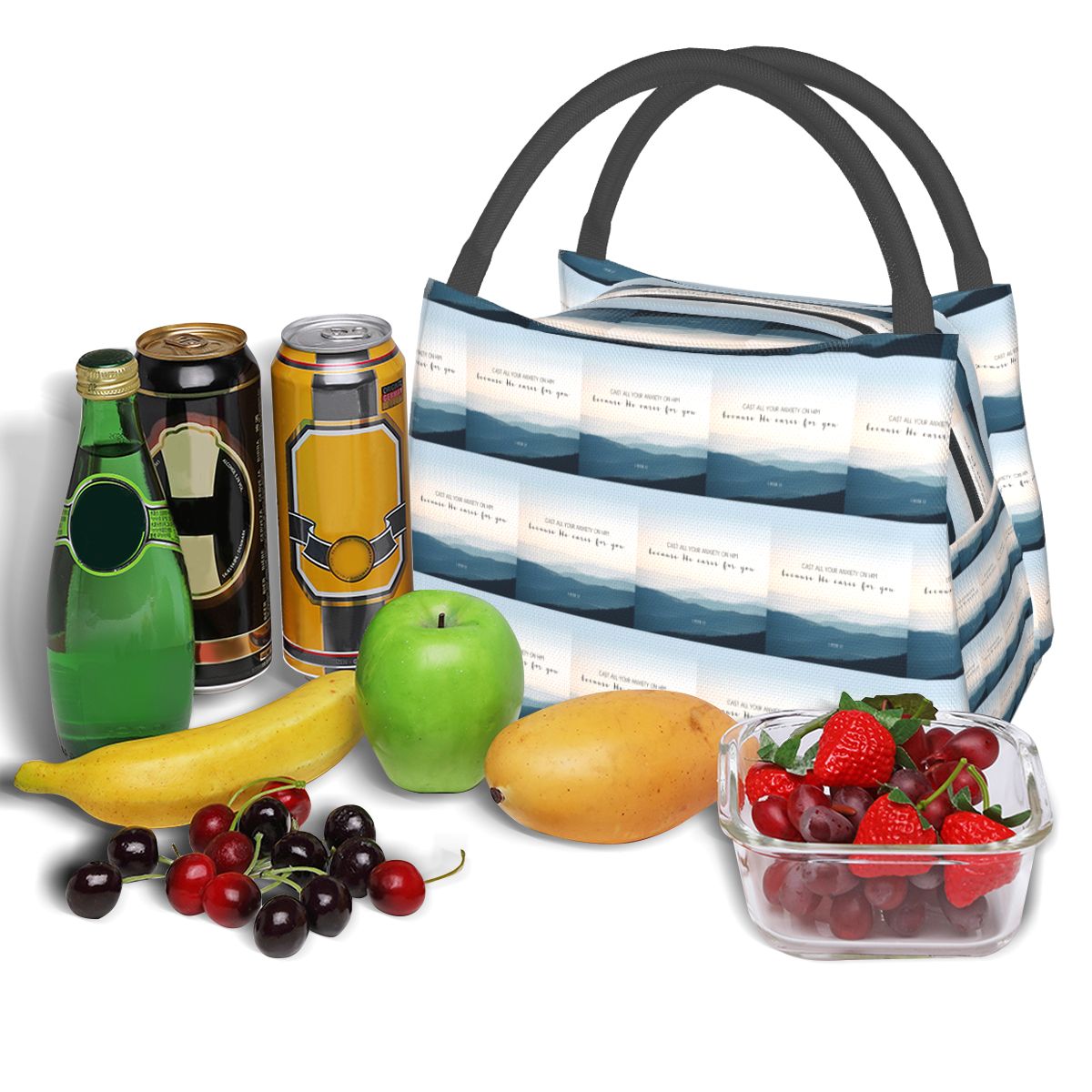 기독교 성경 구절 인용문 - Anxi 단열 도시락 가방 - Food Storage Quotes 리뷰 및 가격