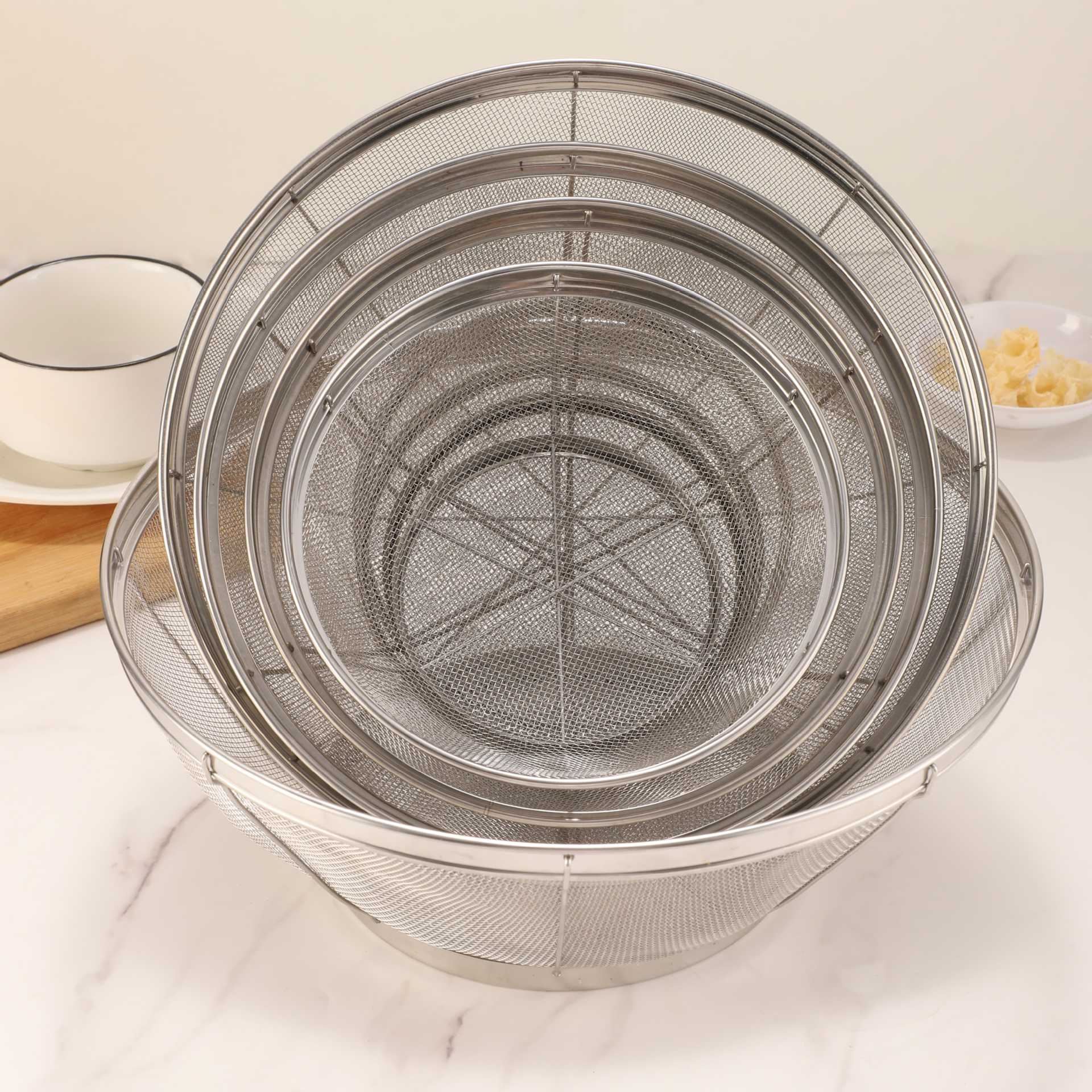 스테인레스 스틸 주방 야채 배수구 그릇 원형 과일 보관 - Food Storage And Preparation 리뷰 및 가격