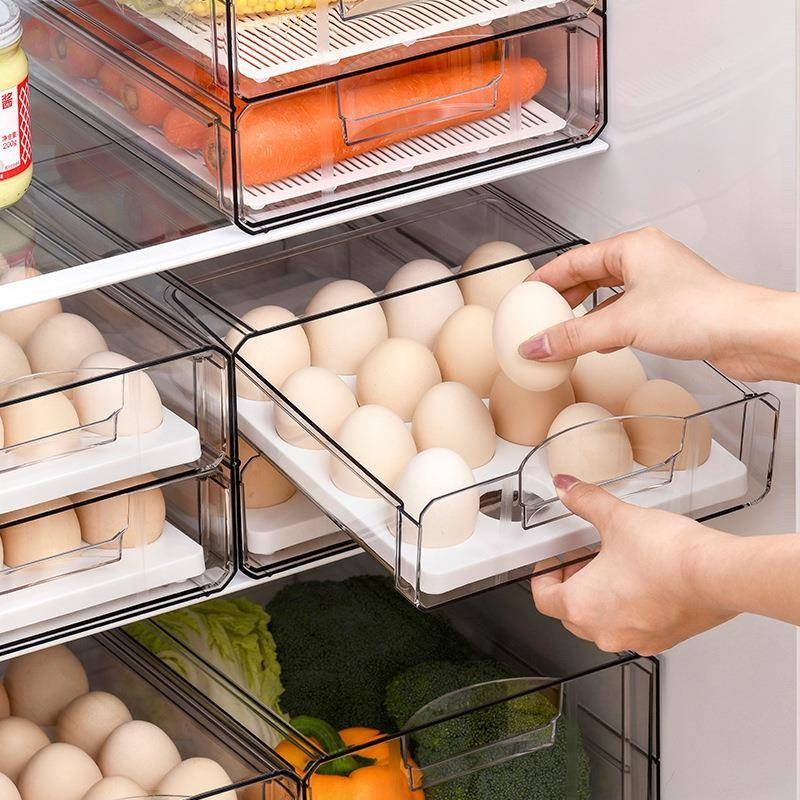 주방 냉장고 식품 보관함 계란 야채 과일 보존 서랍형  - Food Storage Vegetables 리뷰 및 가격