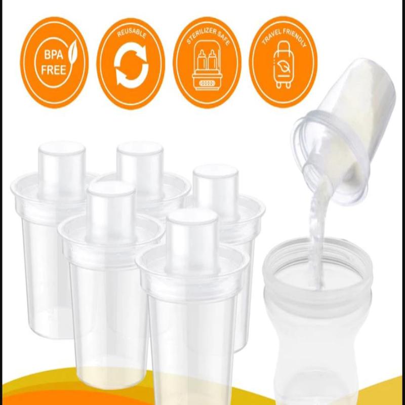 6PPC 80ML 아기 분유 디스펜서 휴대용 이유식 보 - Food Storage Dispenser 리뷰 및 가격