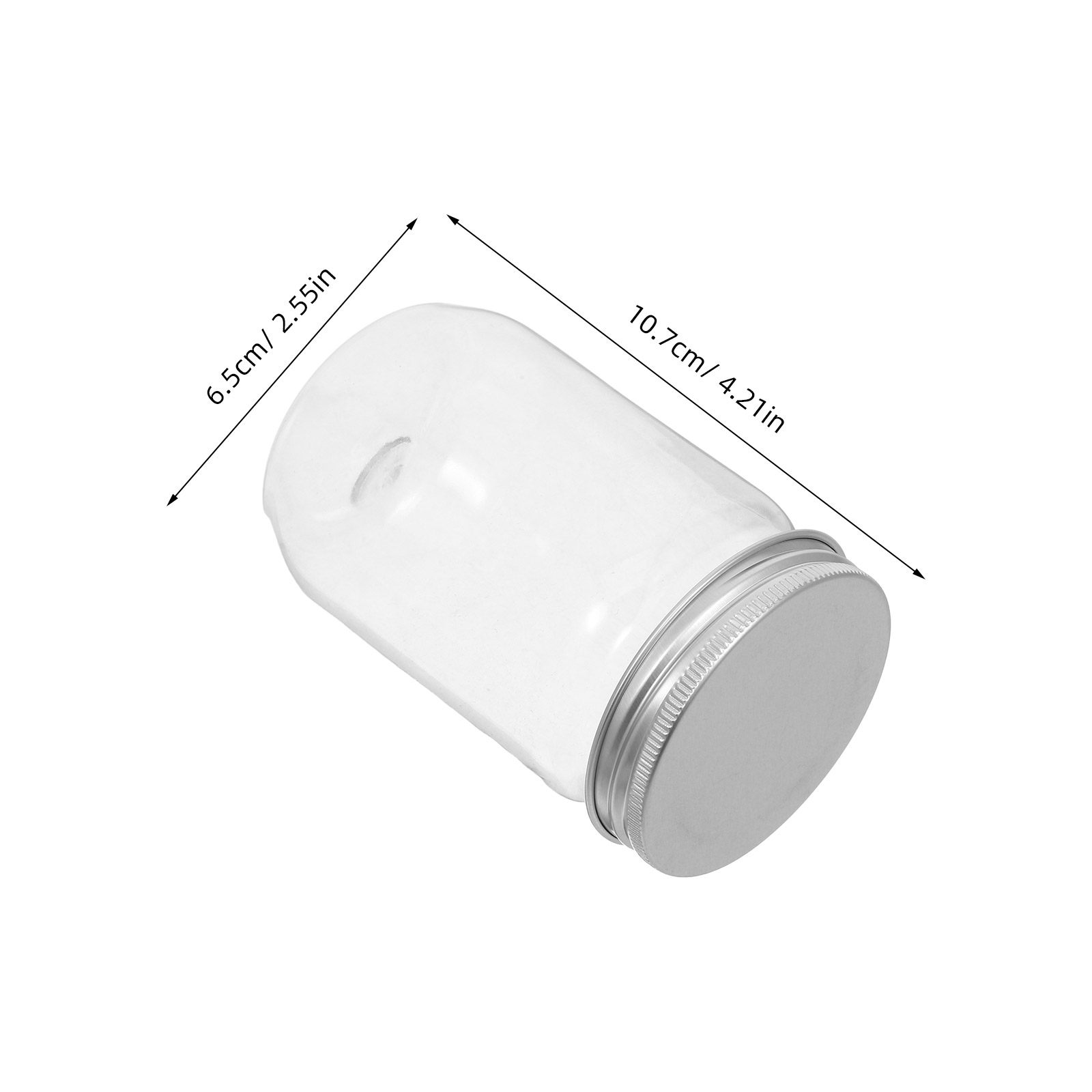 6Pcs 투명 플라스틱 메이슨 항아리(밀폐 뚜껑 포함) - Food Storage And Container 리뷰 및 가격