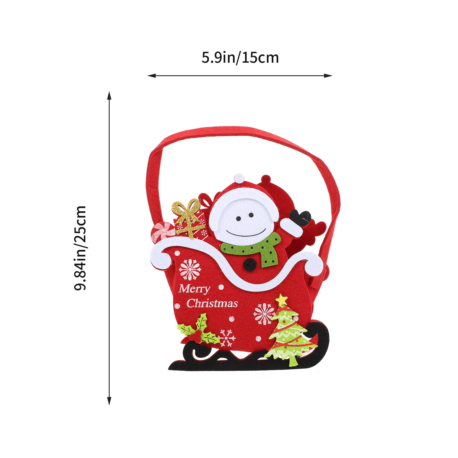 1Pcs 크리스마스 캔디 바구니 사탕, 스낵, 음식,  - Xmas Food Storage Containers 리뷰 및 가격