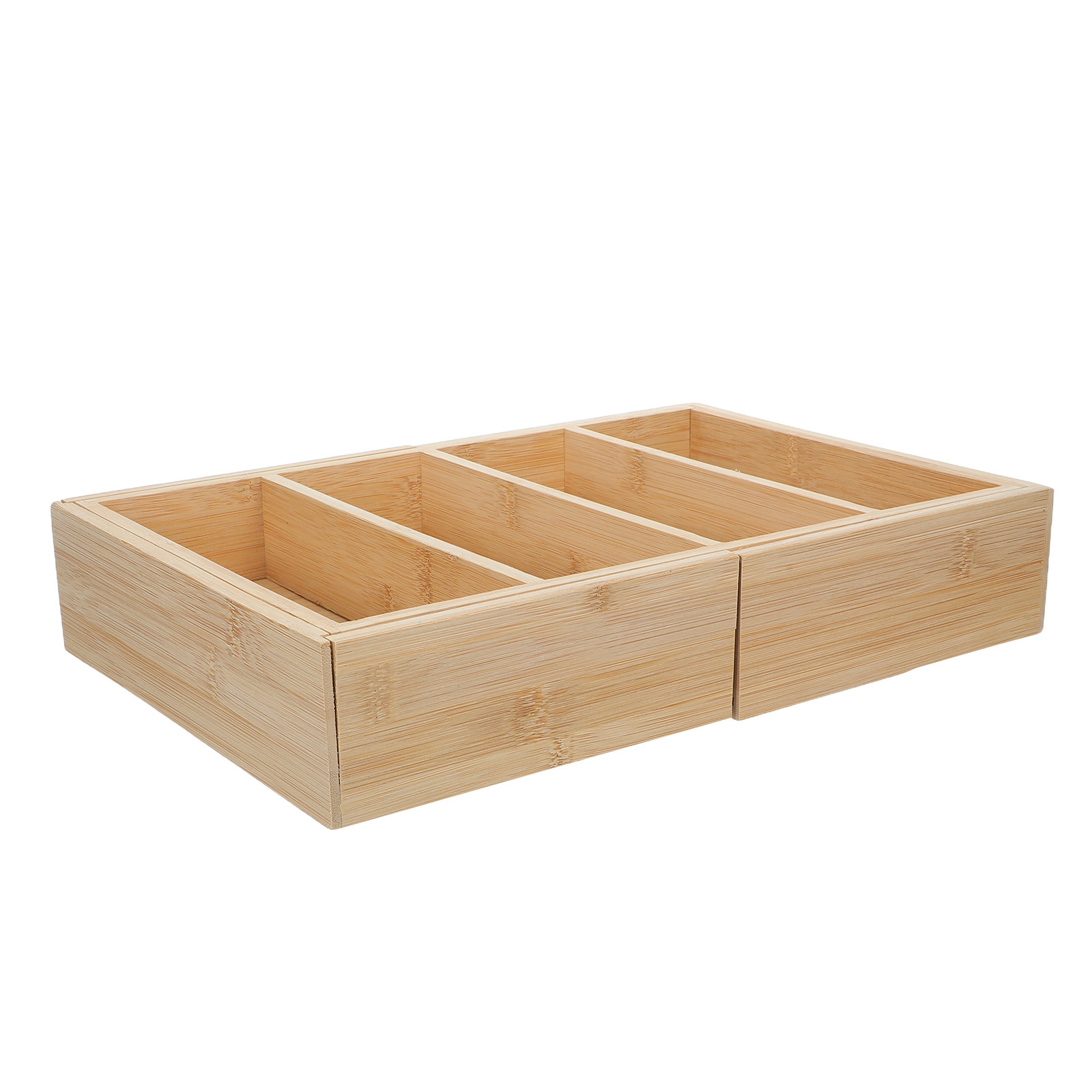대나무 확장형 선반 정리함 조절 가능한 캐비닛 분리함  - Food Storage Drawers 리뷰 및 가격