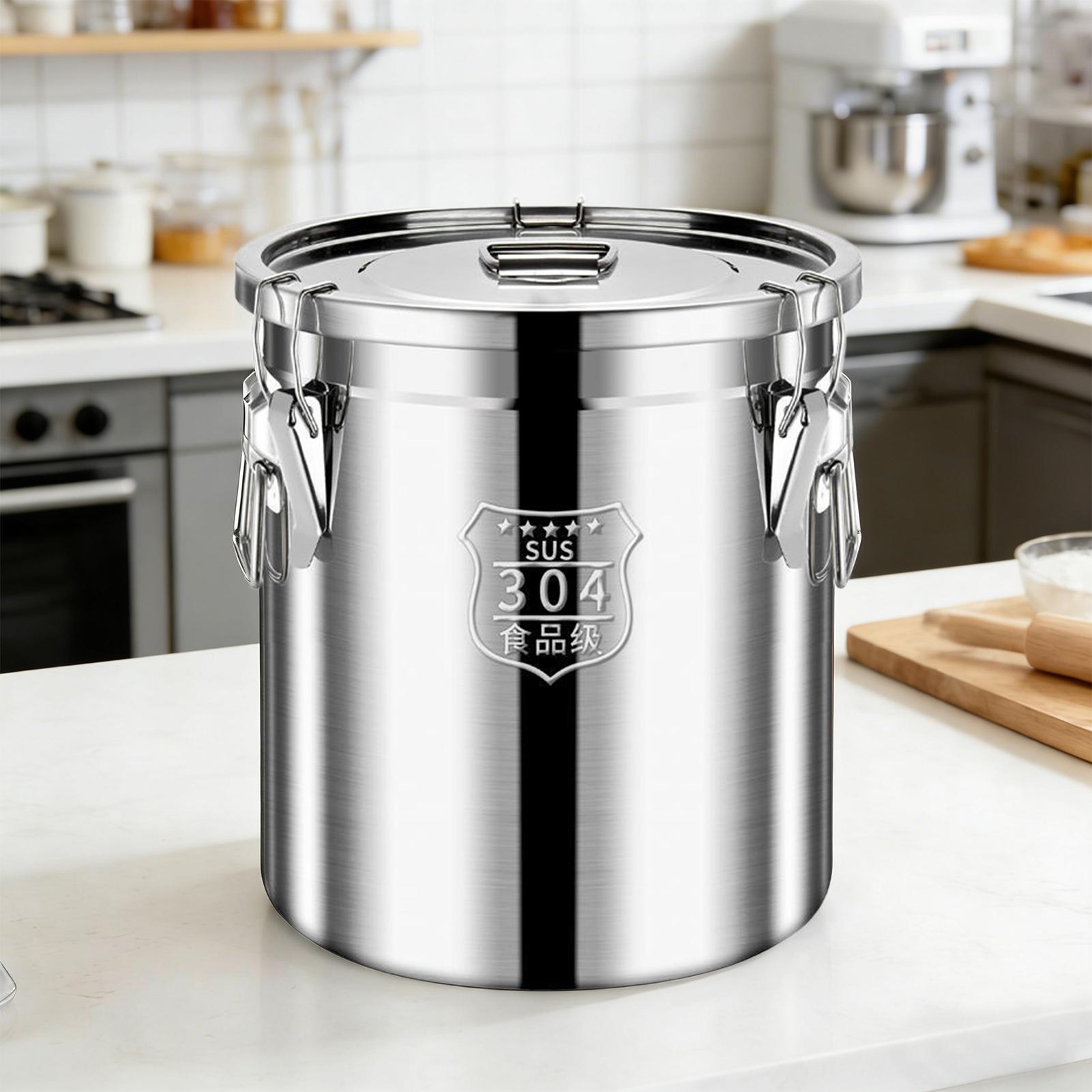 진공 밀폐 탱크 커피 원두 보관 탱크 가정용 304 스 - Food Storage Drawers 리뷰 및 가격