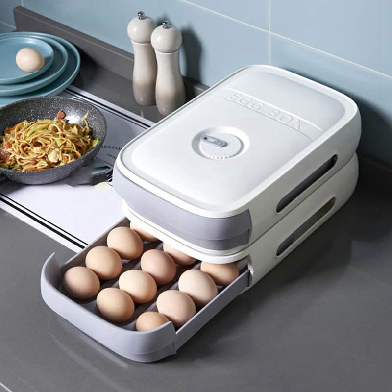 계란 보관 용기 냉장고 서랍형 계란 트레이 냉장고 정리 - Food Storage Drawers 리뷰 및 가격