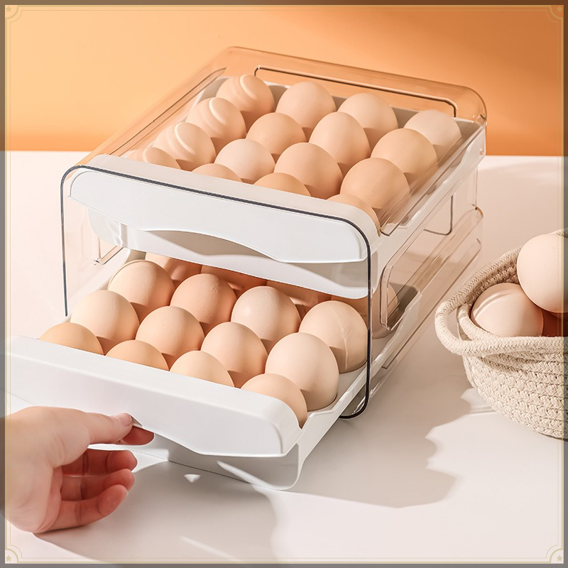 식품 등급 PP & PET 계란 보관함 32칸 대용량  - Food Storage Drawers 리뷰 및 가격