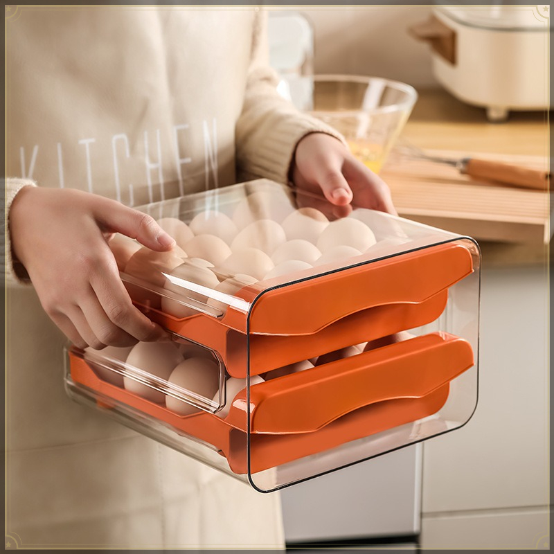 식품 등급 PP & PET 계란 보관함 32칸 대용량  - Food Storage Drawers 리뷰 및 가격