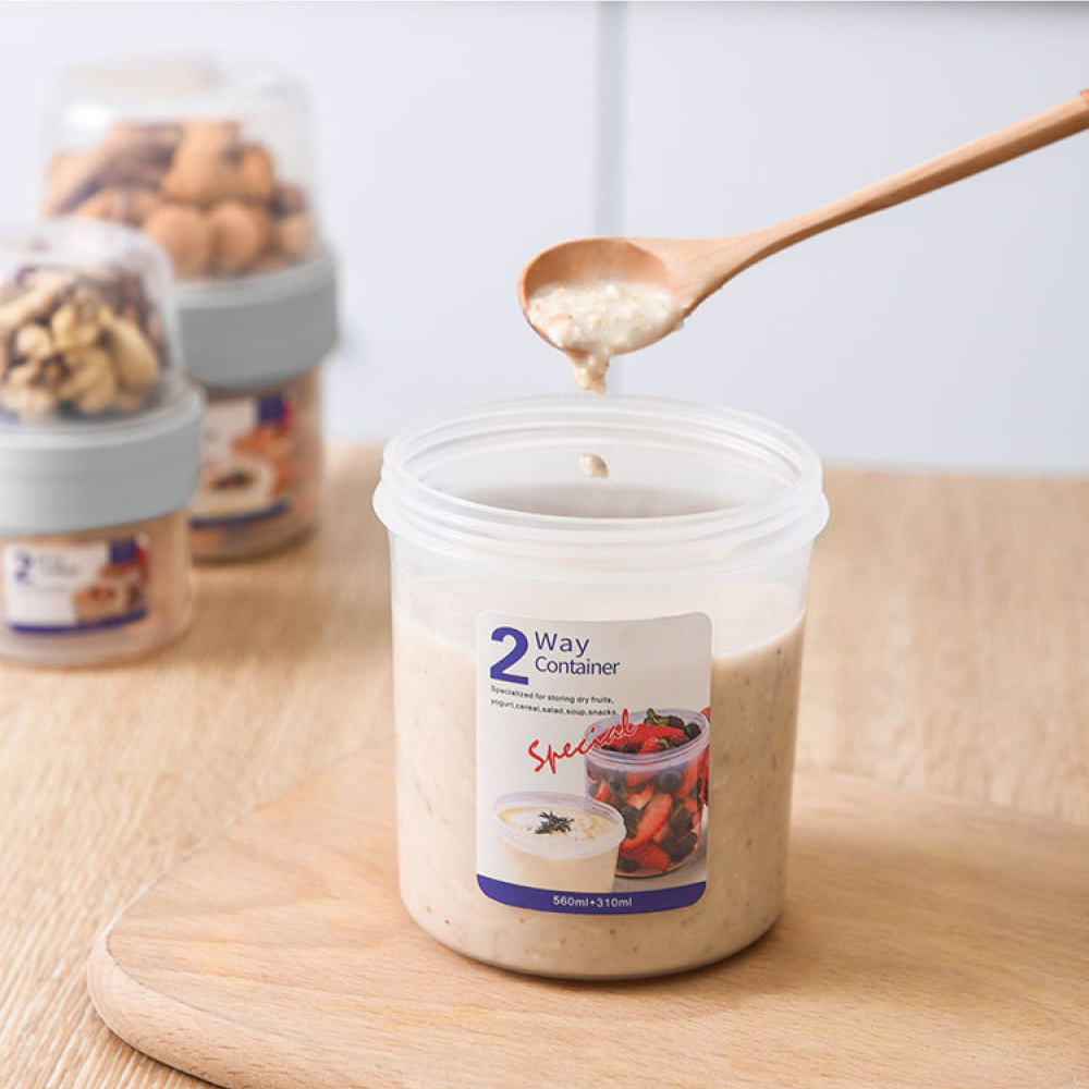 이중층 누수 방지 식품 보관 용기 아기 음식 요거트 샐 - Food Storage Yogurt 리뷰 및 가격