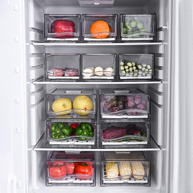 주방 냉장고 냉동실 물기 제거 수납함 식품 등급 과일  - Food Storage Drawers 리뷰 및 가격